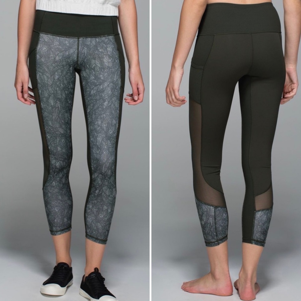 Lululemon High Times Pant Luxtreme Mesh 7/8